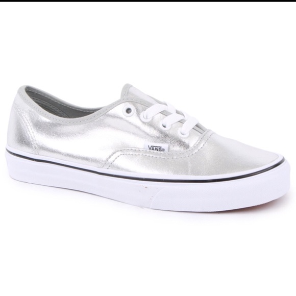 womens metallic vans